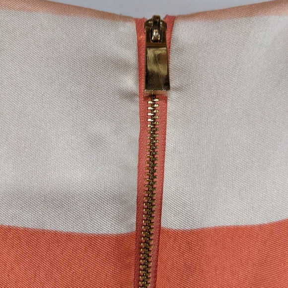 Vince Camuto Stripped Neon Jewel Sheath Dress sz 6 - Picture 11 of 14